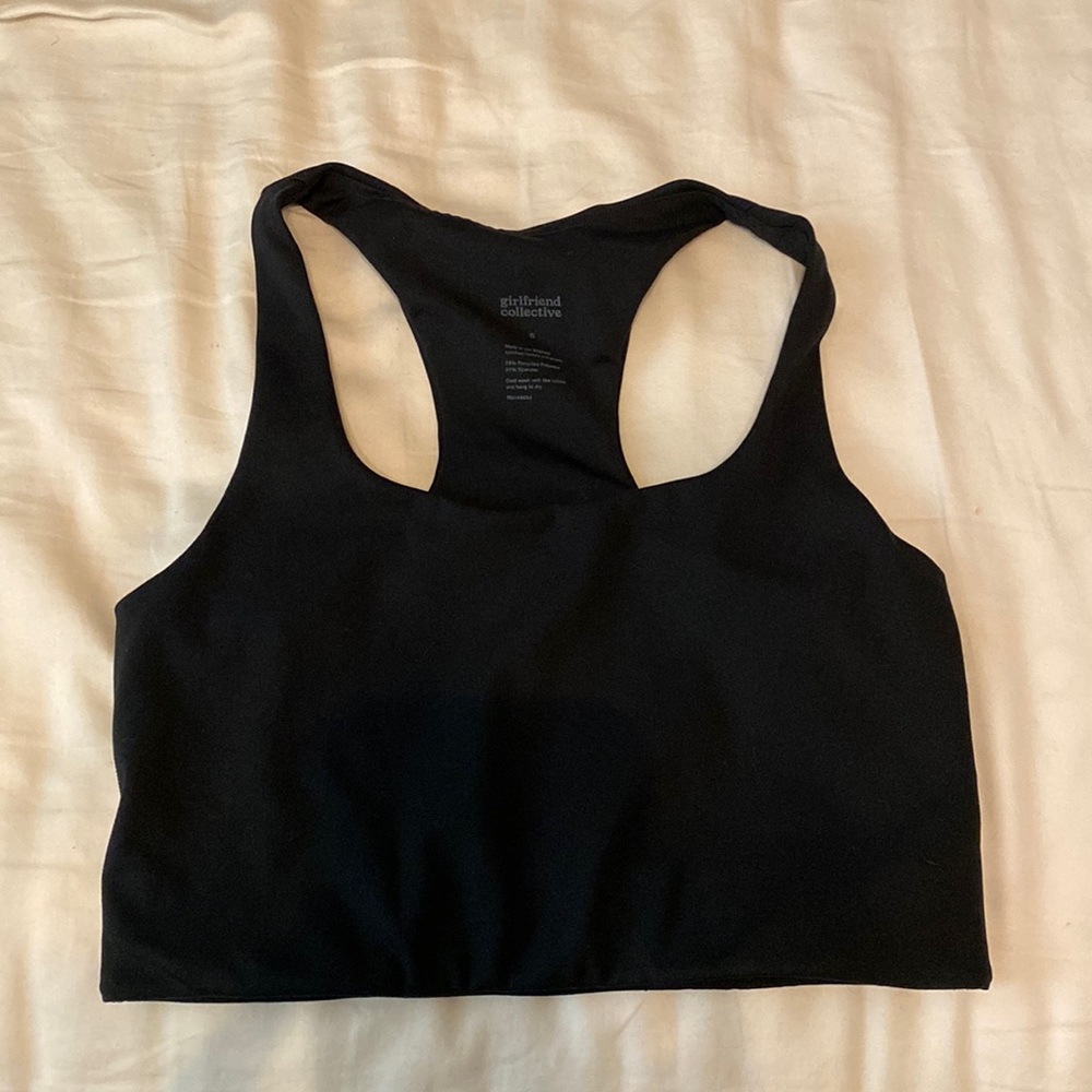 Girlfriend Collective Paloma bra size S in black